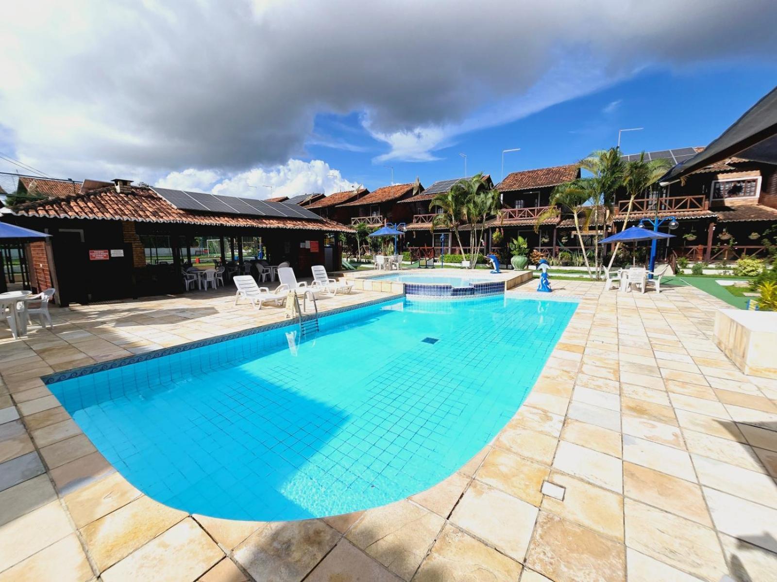 Chale Aconchegante Com Vista Para Piscina 그라바타 외부 사진