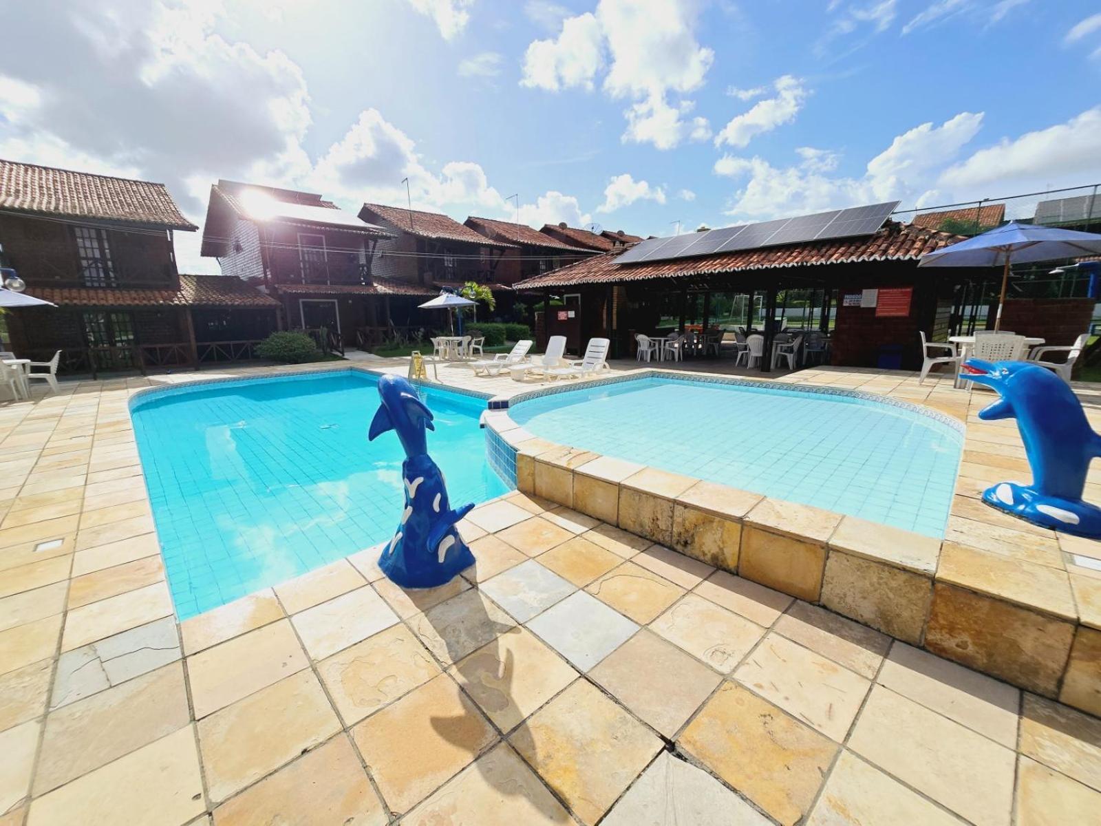 Chale Aconchegante Com Vista Para Piscina 그라바타 외부 사진
