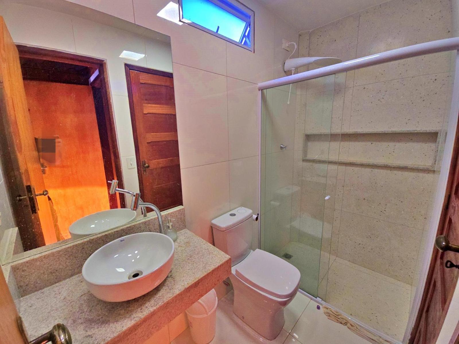 Chale Aconchegante Com Vista Para Piscina 그라바타 외부 사진